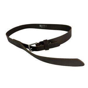 Genuine BILLY KIRK Mechanics Brown Leather Unisex Belt Size 32 USA
